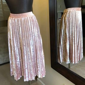 Velvet Pink skirt by A New Day